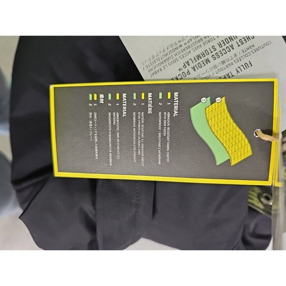 Burton The White Collection Men Ski Snowboard Jacket DryRide Medium Snow New - Picture 12 of 12